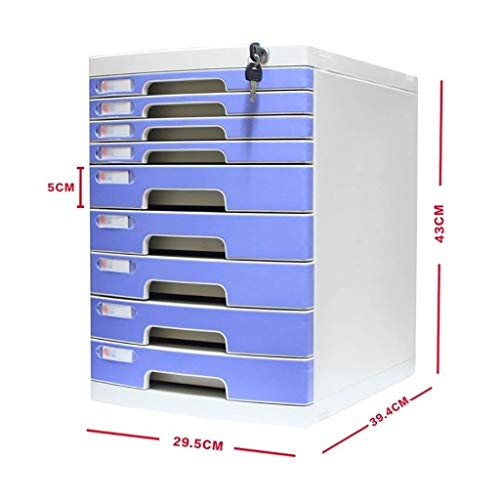 10-Layer Flat File Cabinet with Lock U567