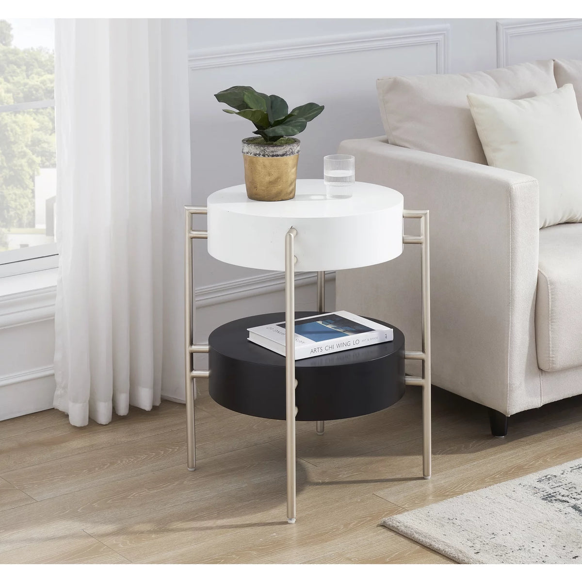 Two Tier Accent Table T3183