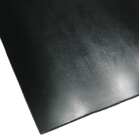 Black 3/16 in. x 36 in. x 96 in. Rubber Sheet M15945