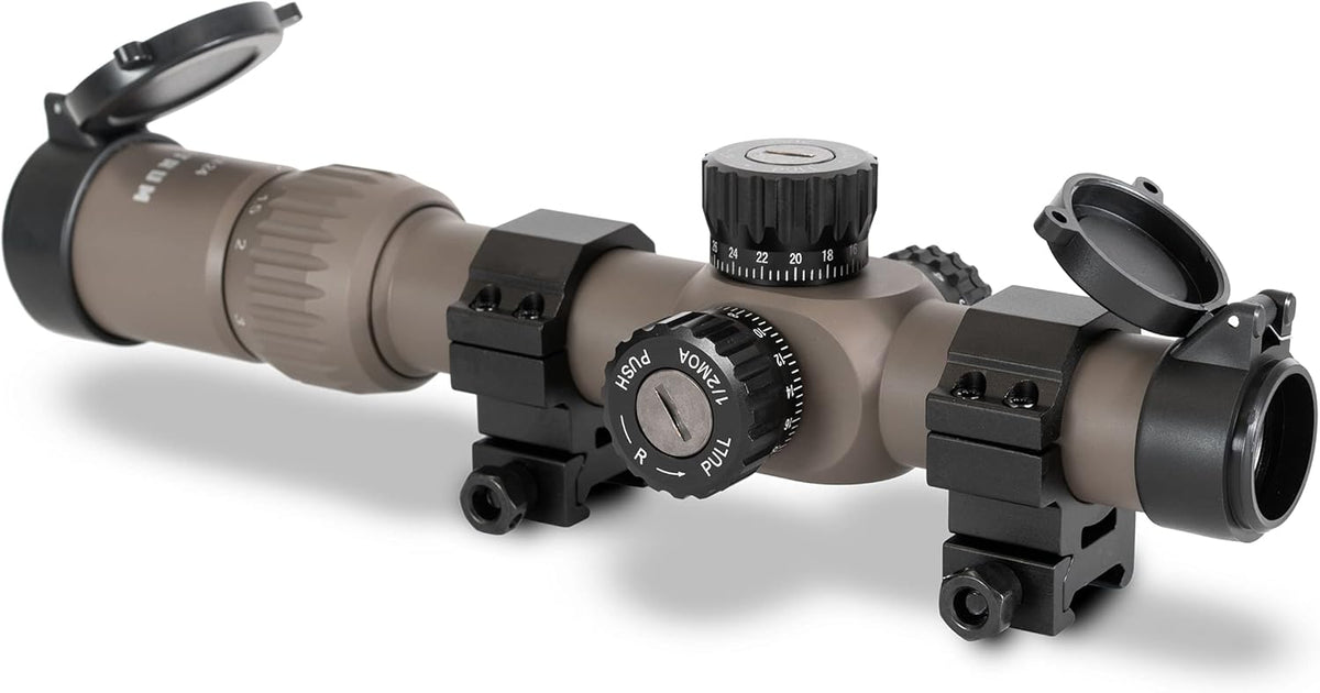 1-6x24 First Focal Plane Rifle Scope with Illuminated MOA Reticle A147513