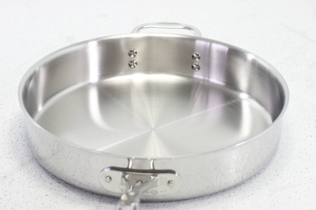 Tri-Ply Stainless Steel 5-Quart Saute Pan with Cover C80556