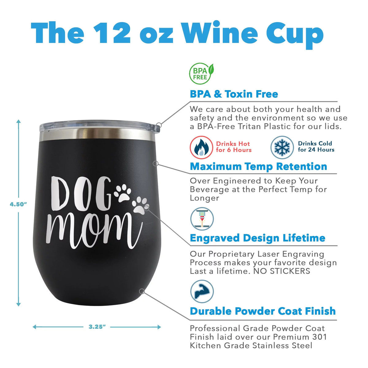 12 oz Red Wine Cup T909870