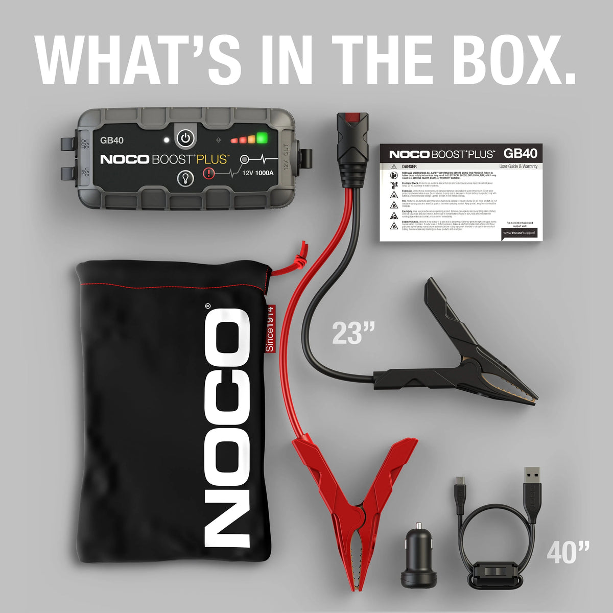 1000A 12V Portable Lithium Jump Starter P574