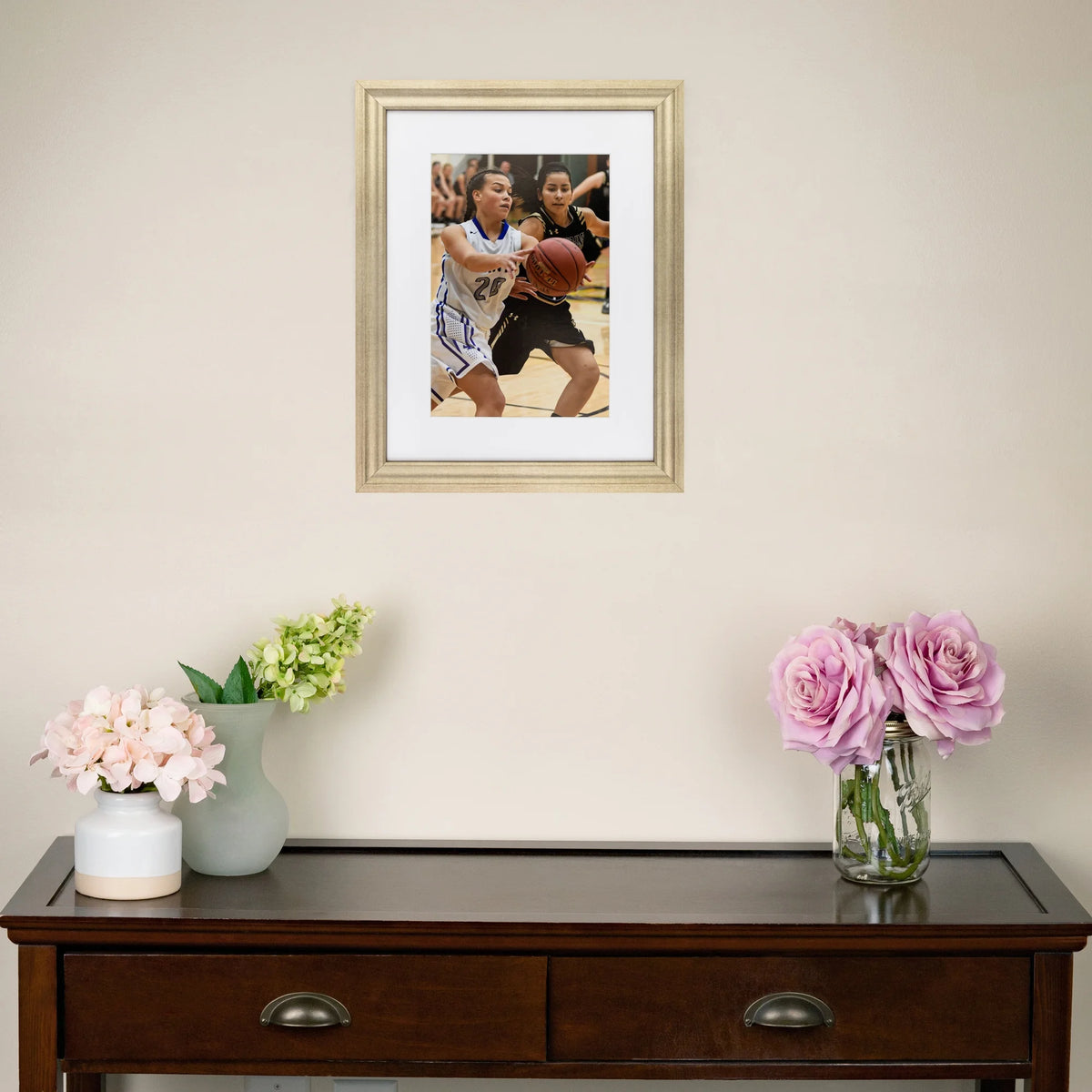 11x22 inch Gold MDF Picture Frame Q9451