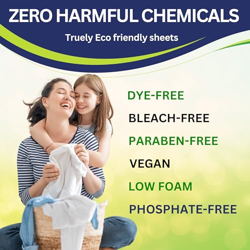 120 Loads Laundry Detergent Sheets C682521