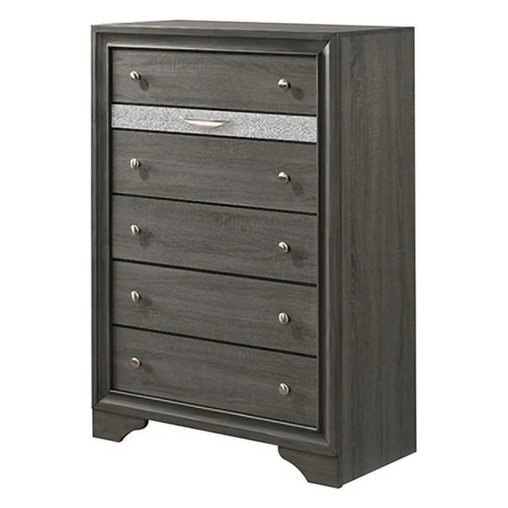 5 Drawer Wood Chest Q567778