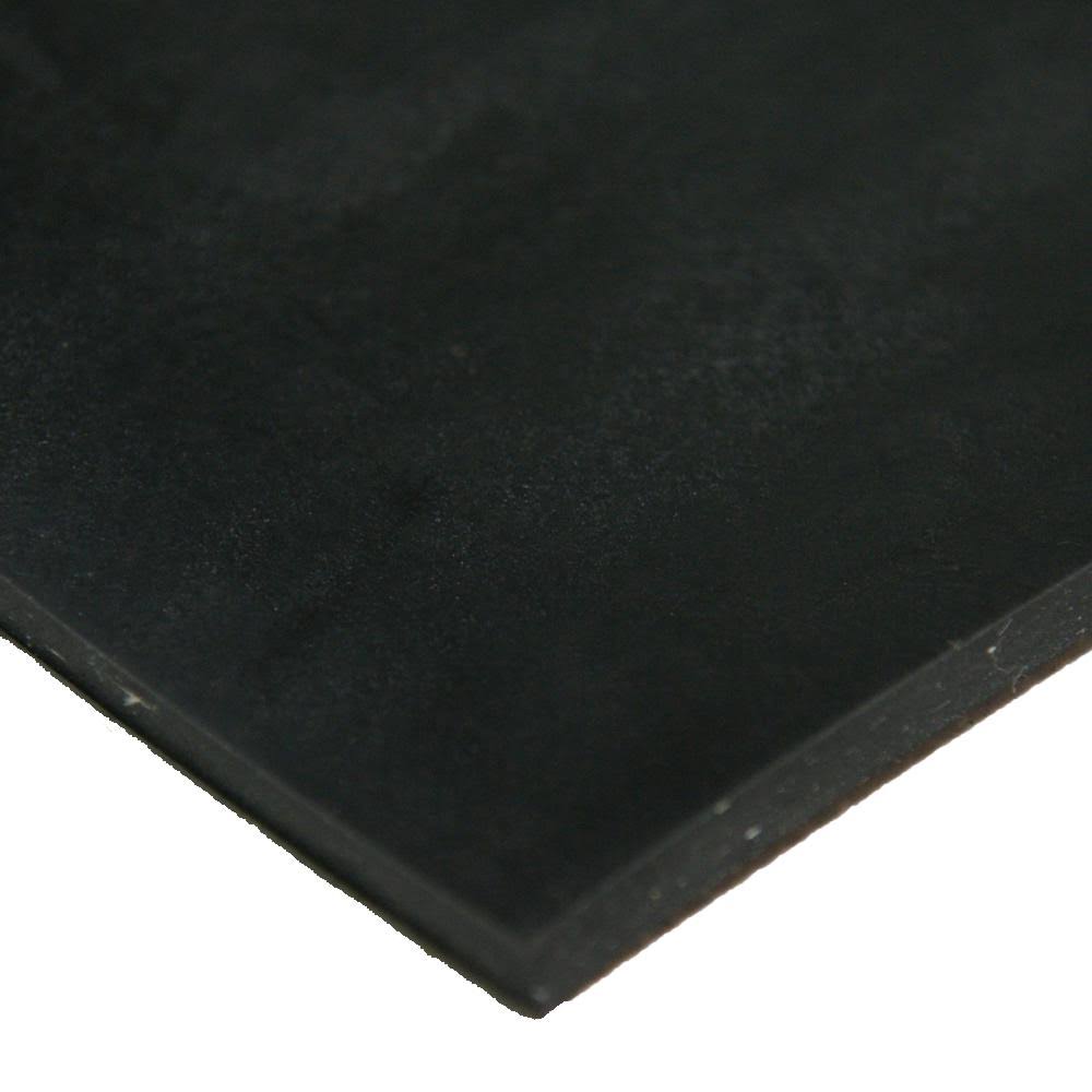 Black 3/16 in. x 36 in. x 96 in. Rubber Sheet M15945