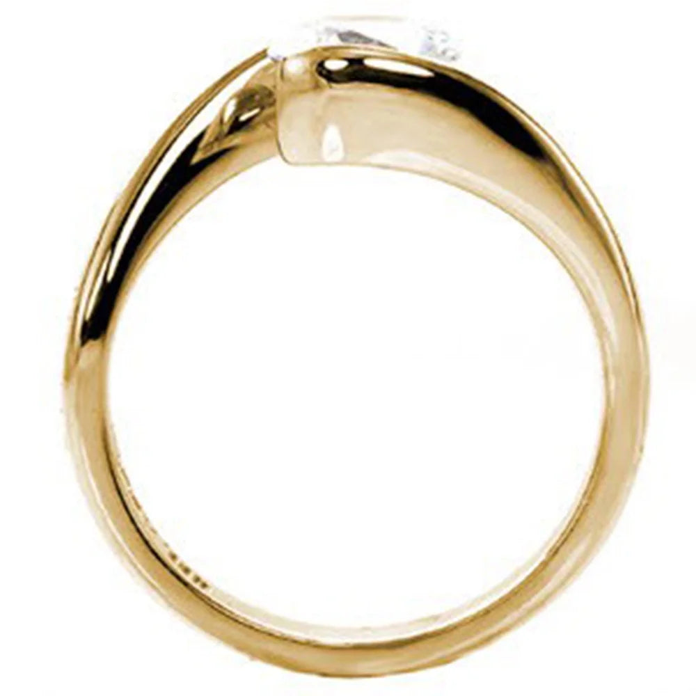 14k Yellow Gold Diamond Ring A151708