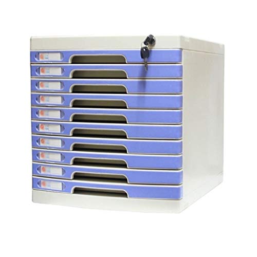 10-Layer Flat File Cabinet with Lock U567