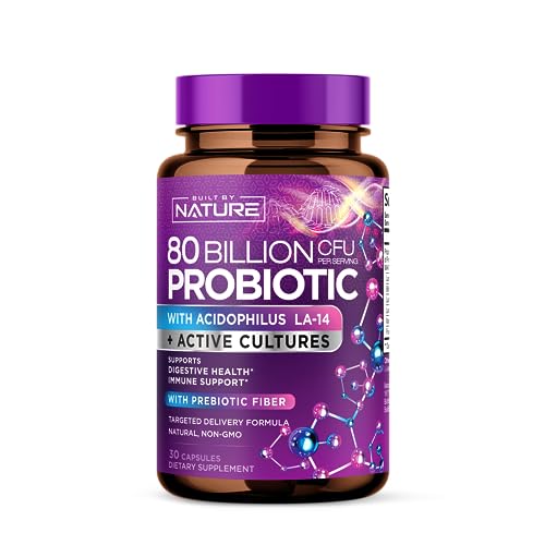 80 Billion CFU Probiotic Supplement - 30 Capsules Q870