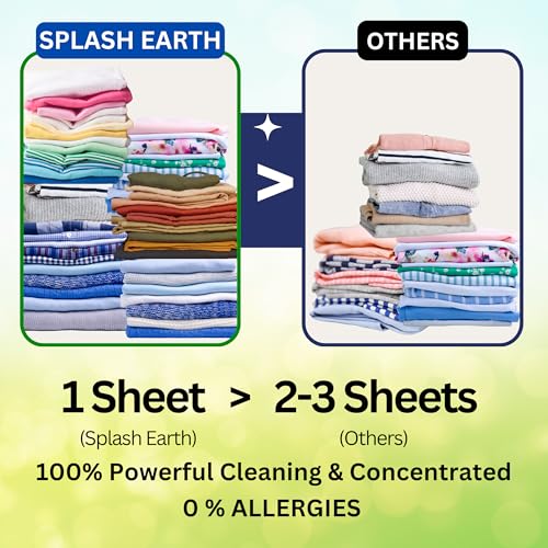 120 Loads Laundry Detergent Sheets C682521