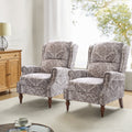 Set of 2 Upholstered Recliner Chairs R445