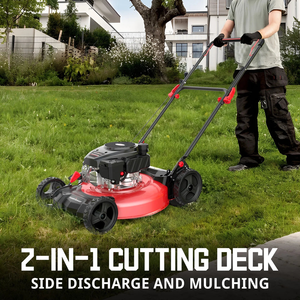 21 inches 144cc 2-in-1 Gas Push Lawn Mower X2331