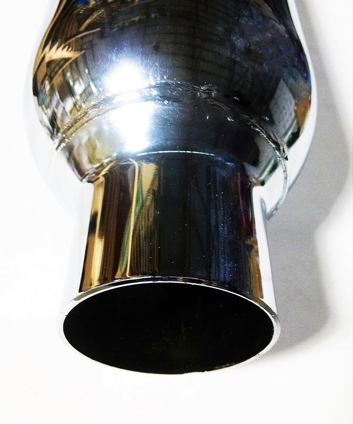 Chrome Plated Slant Cut Exhaust Tip V82132