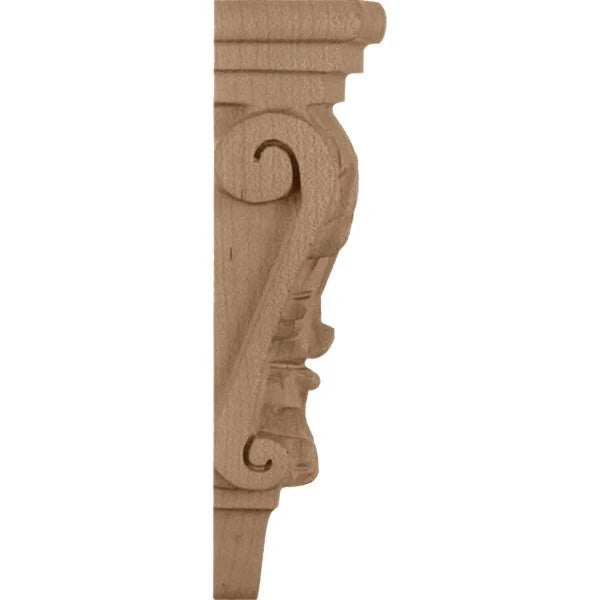 Extra Small Acanthus Pilaster Corbel Maple K58723