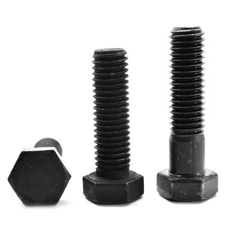 1/2 inch-20 x 3 1/2 inch Fine Thread Grade 5 Hex Cap Screw Medium Carbon Steel Black Oxide Pk 150 U4994
