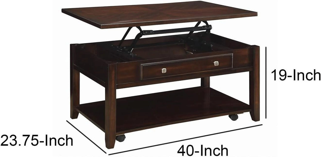 Wooden Coffee Table With Lift Top F7547