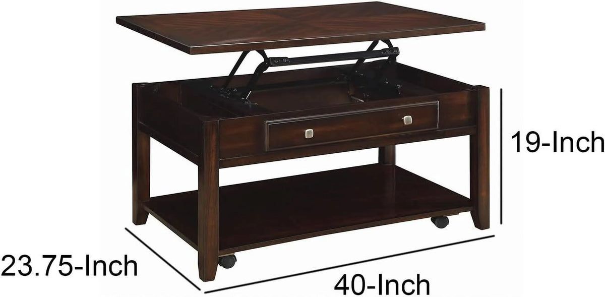 Wooden Coffee Table With Lift Top F7547