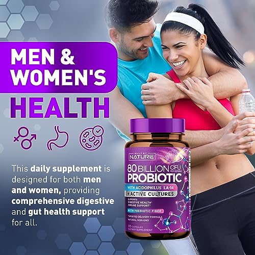 80 Billion CFU Probiotic Supplement - 30 Capsules Q870