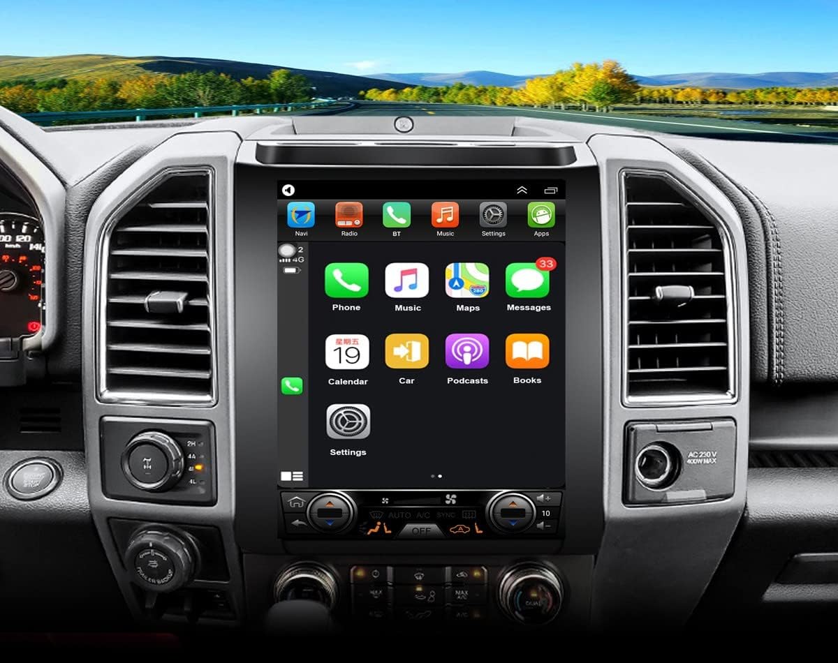 12.1inch Touch Screen Car Stereo Navigation with Wireless Carplay T84266