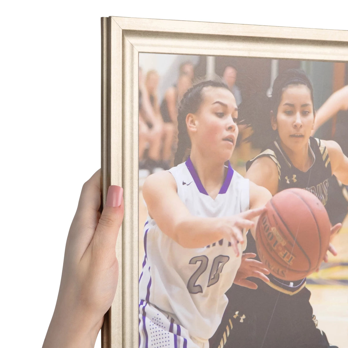 11x22 inch Gold MDF Picture Frame Q9451