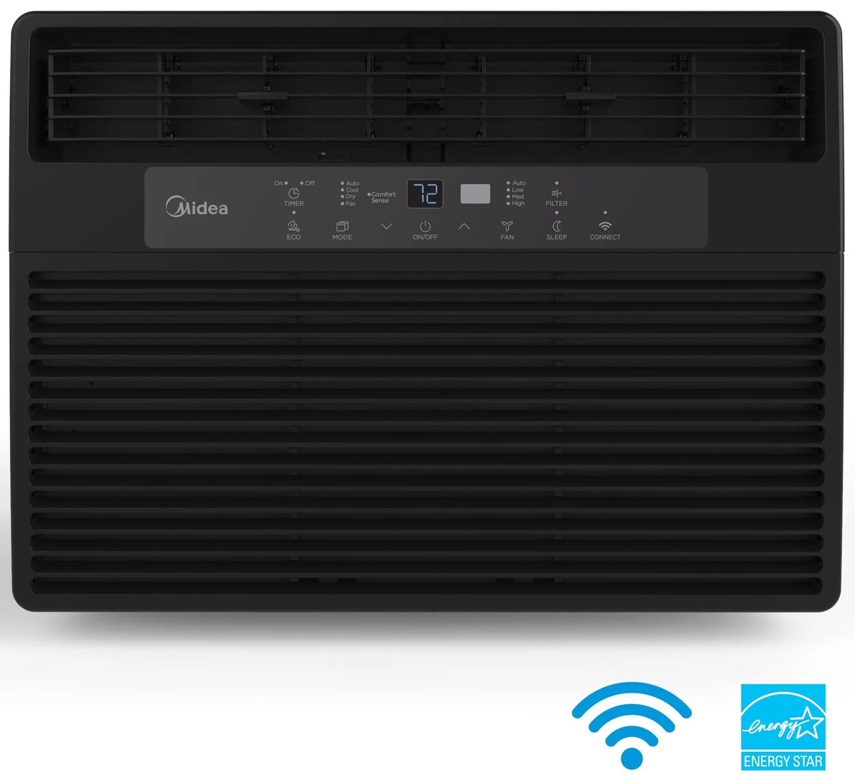 10,000 BTU 115V Smart Window AC with Remote, White U2617