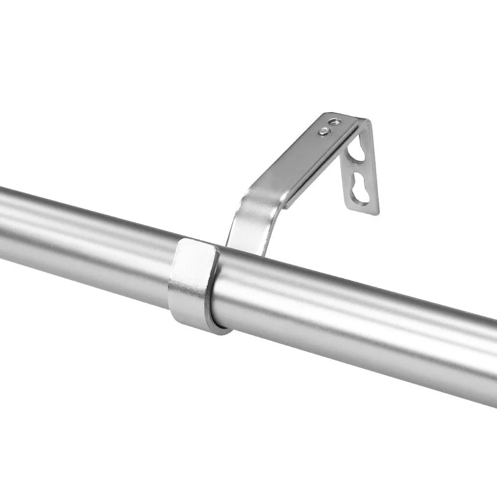 1" Curtain Rod Set Brushed Nickel 72"-144" G36753