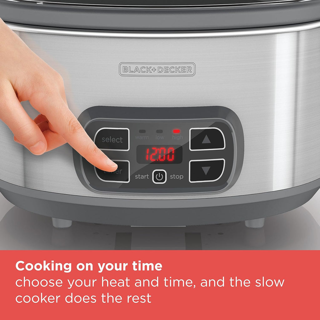 7-Qt Digital Slow Cooker W150