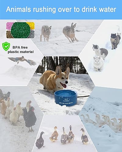 108 OZ 30 Watts Heated Water Bowl U3315