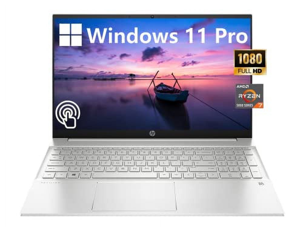 15.6" FHD Touchscreen Laptop, AMD Ryzen 7 5825U, 32GB RAM, 512GB SSD H736