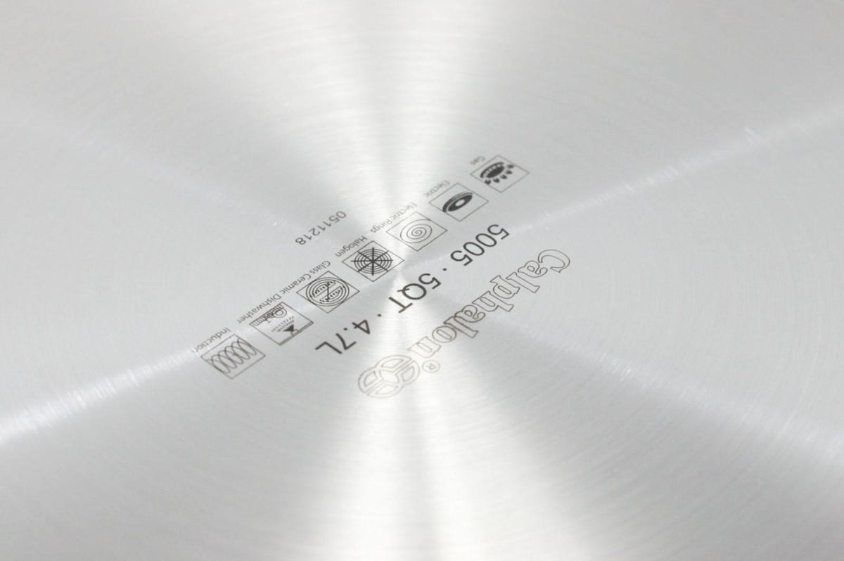 Tri-Ply Stainless Steel 5-Quart Saute Pan with Cover C80556