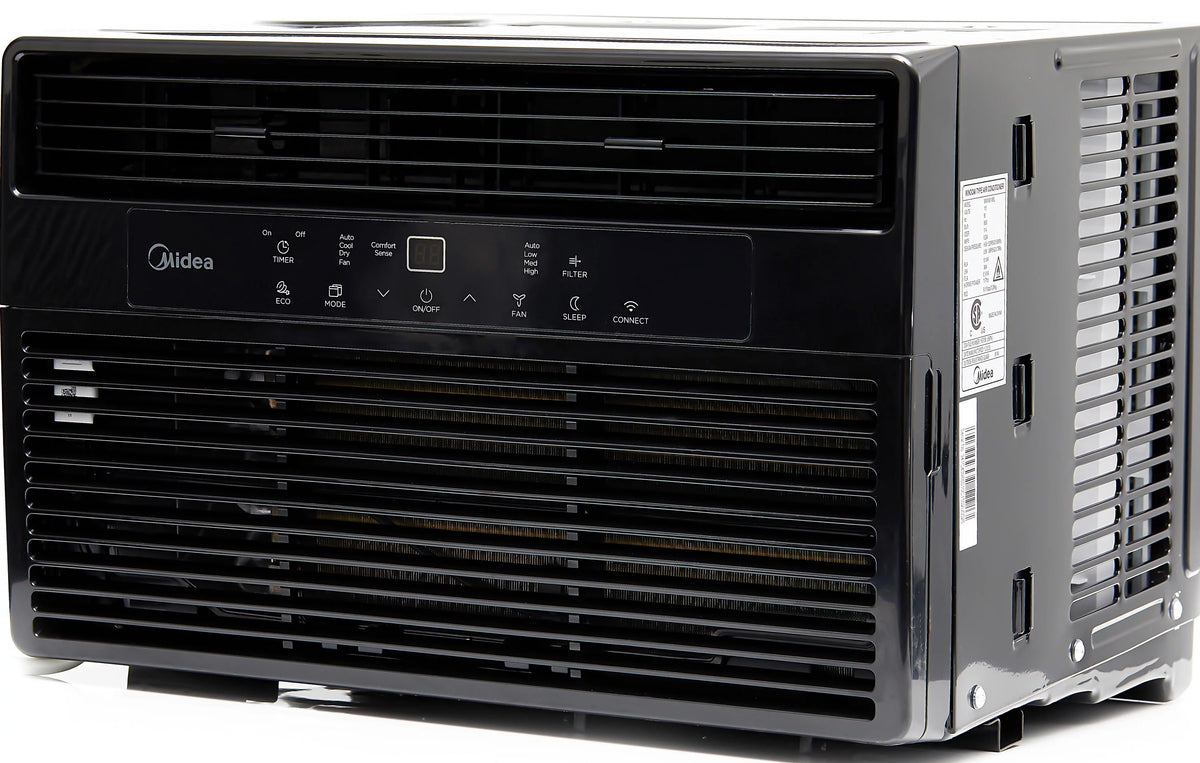 10,000 BTU 115V Smart Window AC with Remote, White U2617