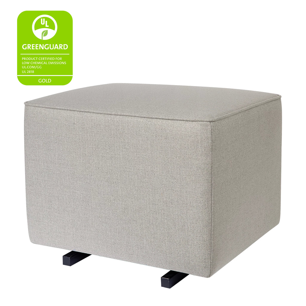 Grey Gliding Ottoman D12906