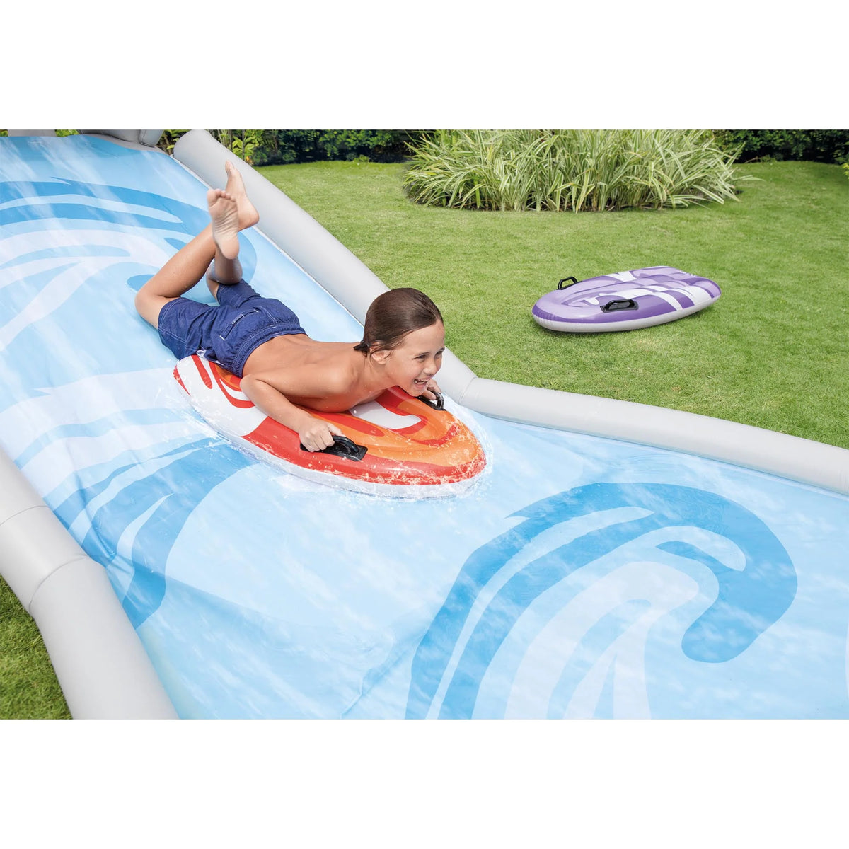 Inflatable Backyard Water Slide with Electric Air Pump Z8618