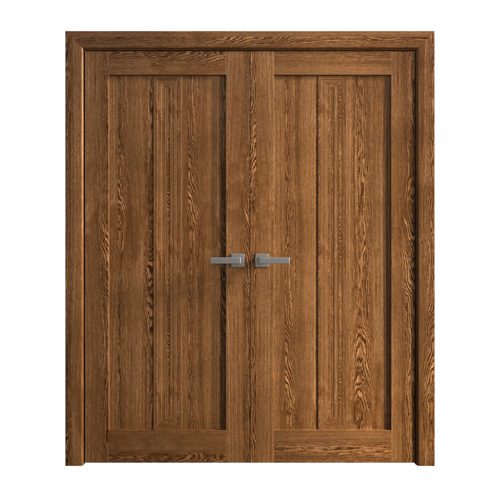 French Double Doors 36 x 80 inches Wood E45082