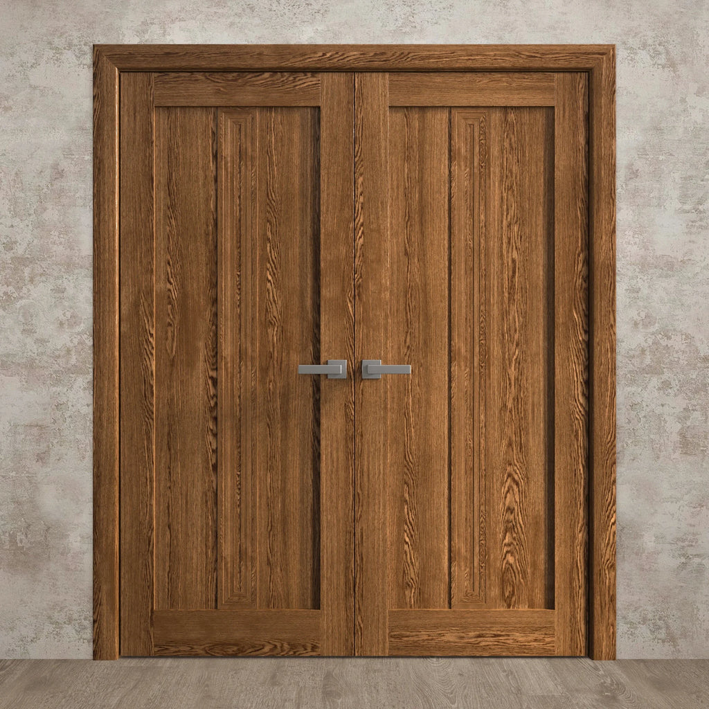 French Double Doors 36 x 80 inches Wood E45082