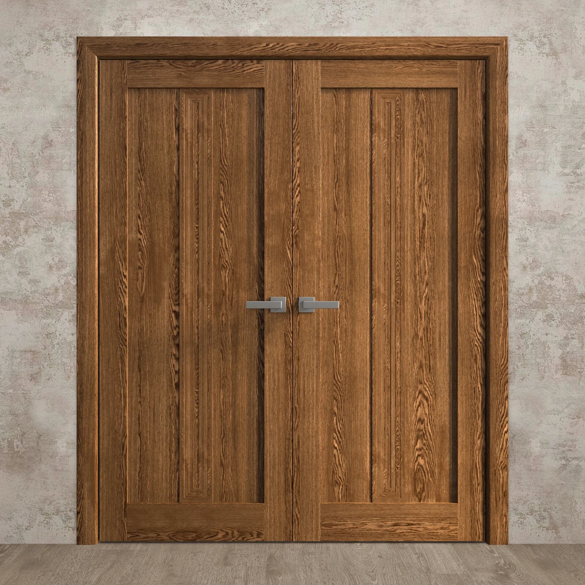 French Double Doors 36 x 80 inches Wood E45082