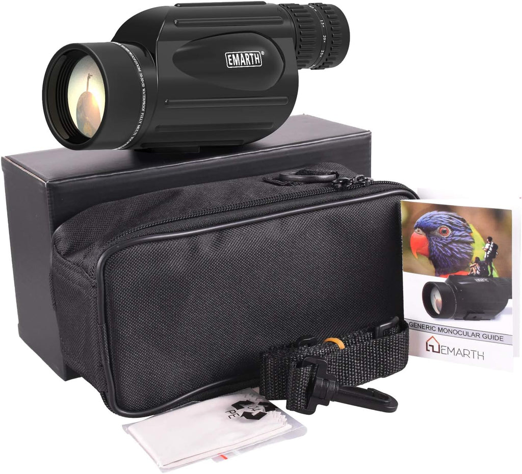 10-30X50 Zoom Monocular Telescope BAK4 Prism Waterproof V11105