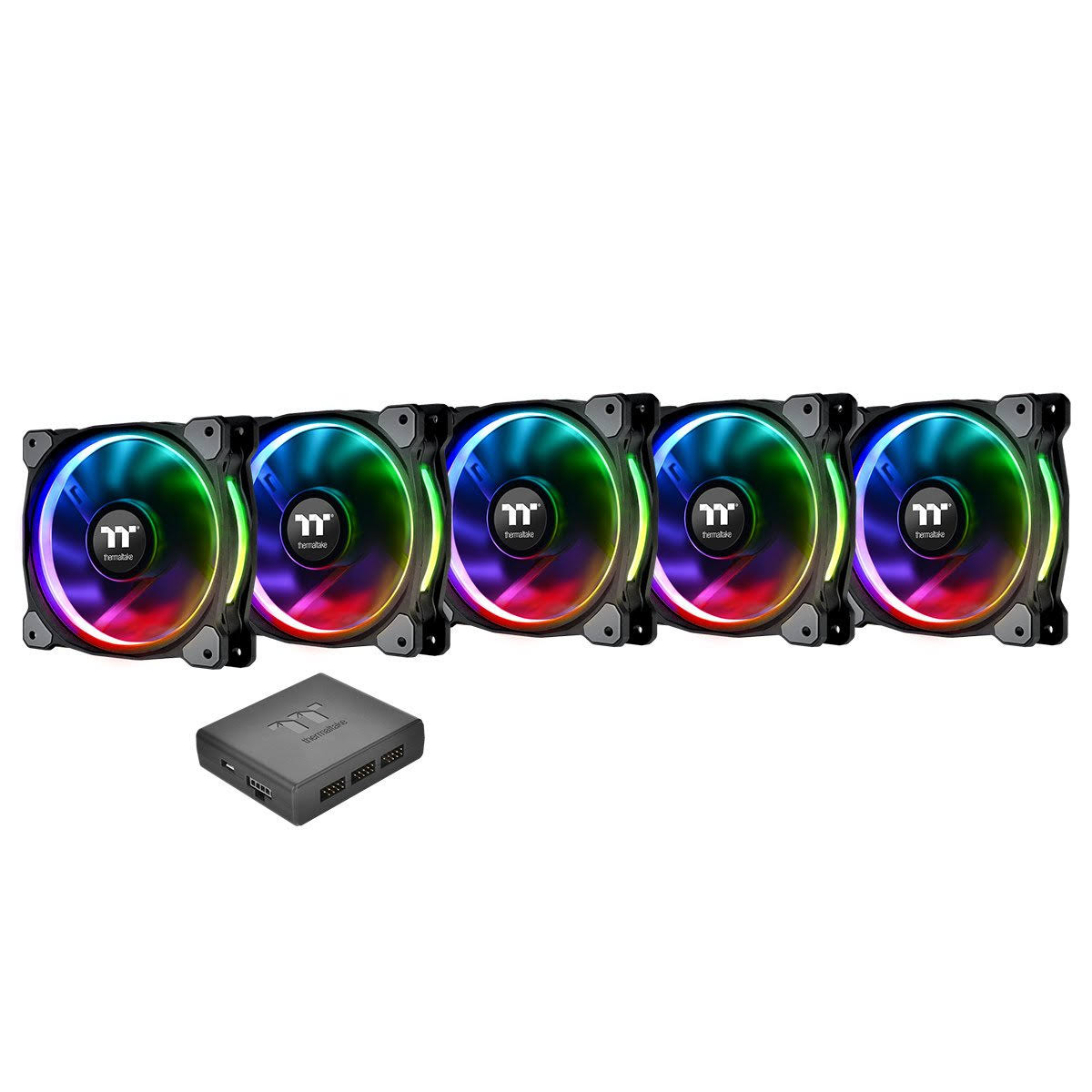 14 LED RGB Radiator Fan - pack of 5 W158963