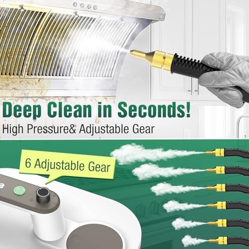 10s Rapid Heating 1.2L Handheld Steam Cleaner A164897