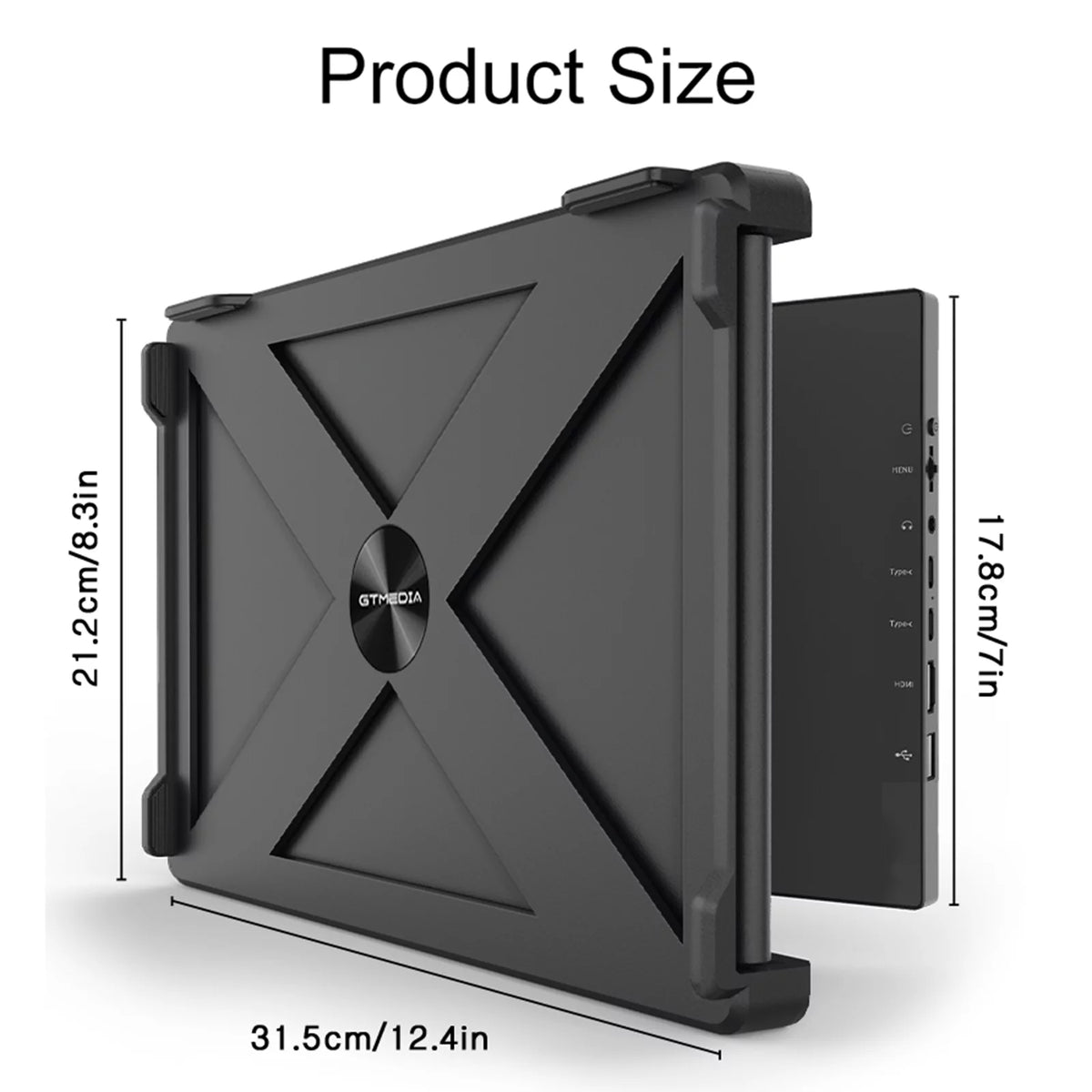 11.6-inch Portable Dual Screen IPS 1080P Monitor P255
