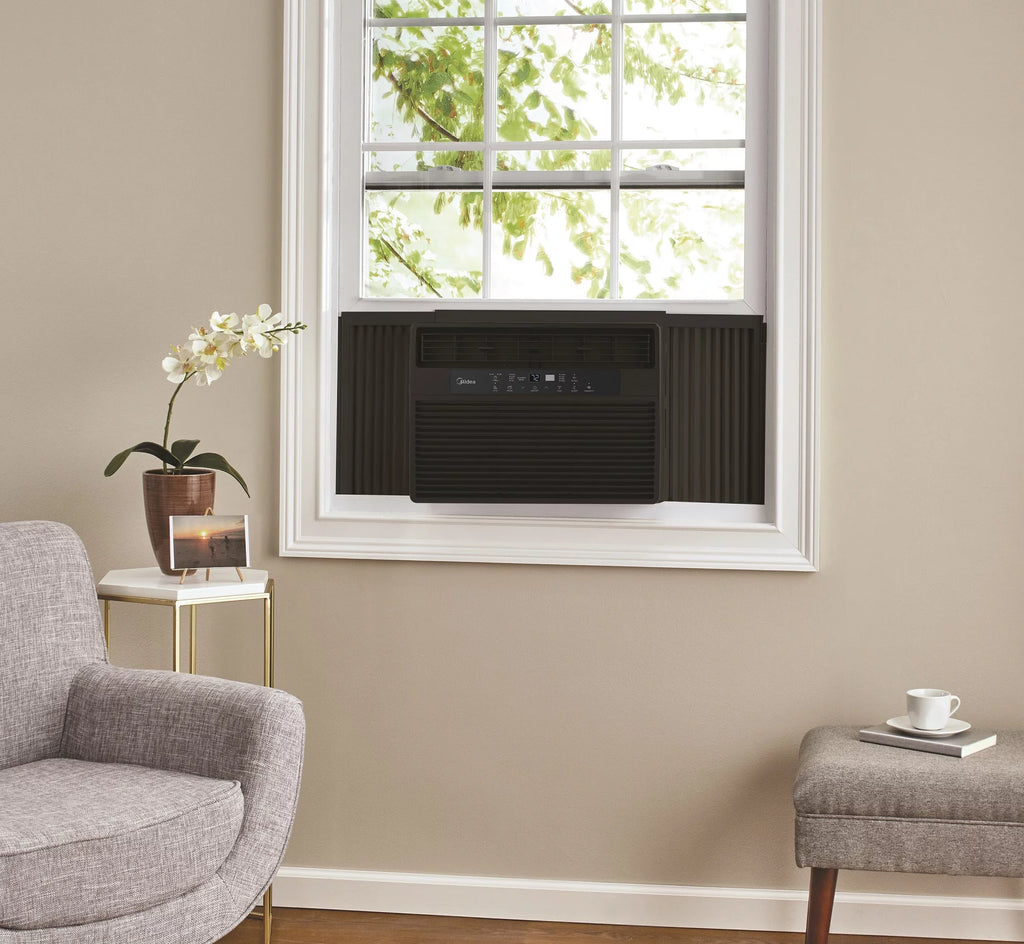 10,000 BTU 115V Smart Window AC with Remote, White U2617